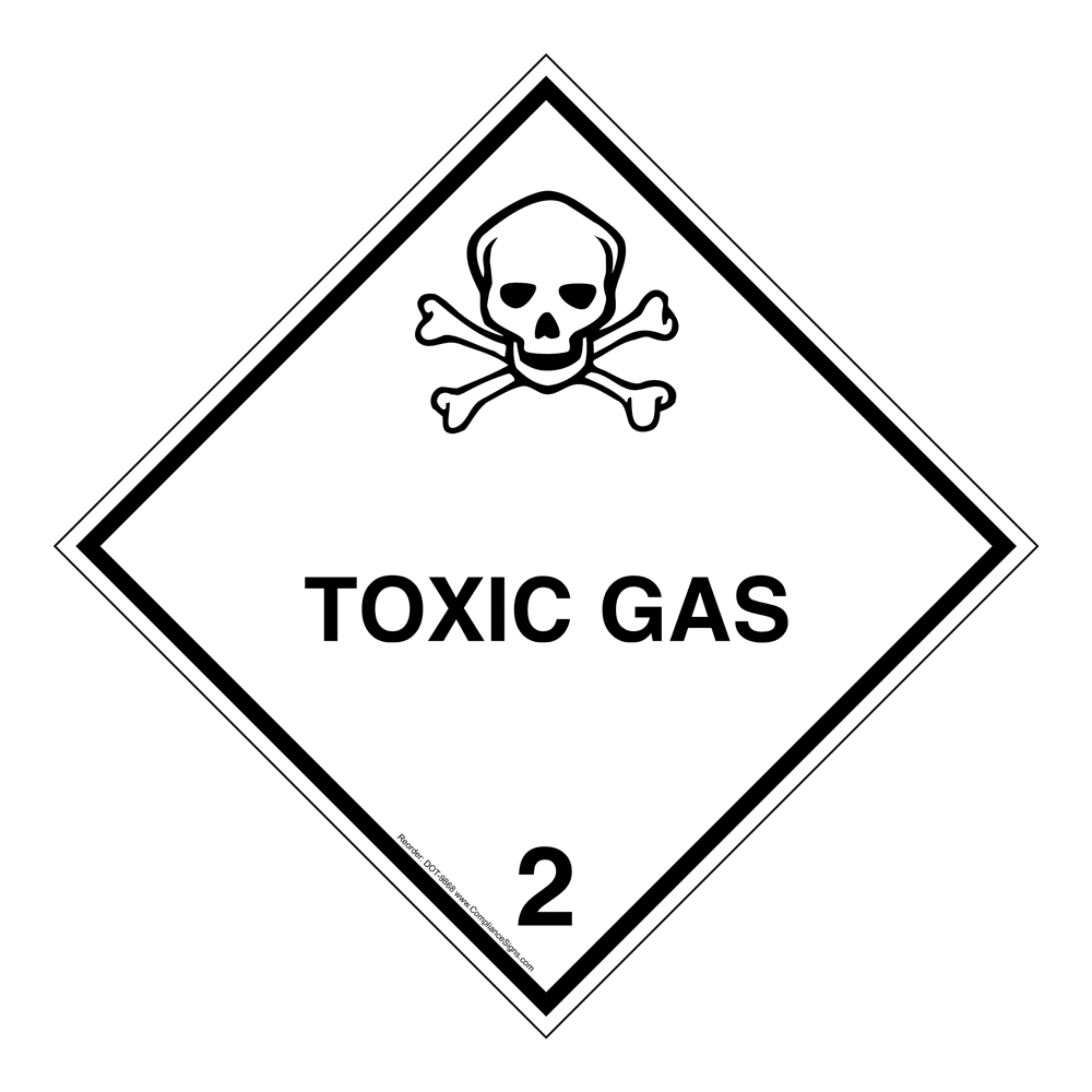 Chemical DOT Placards