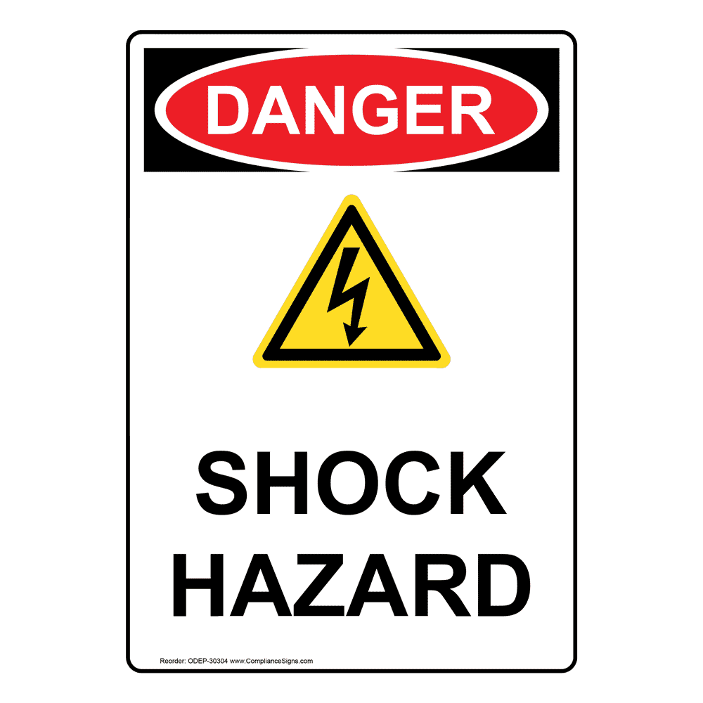 Electrical Safety Signs and Labels Static & Grounding OSHA Page