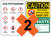 OSHA Notice Chemical Control Sign