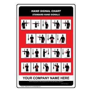 Crane hand Signal Chart