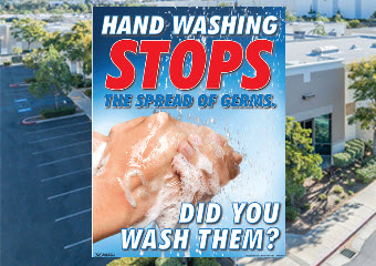 Handwashing poster