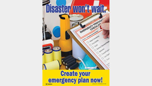 Create an Emergency Plan Poster