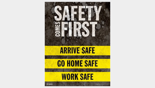 Safety Awareness Poster