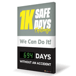1K Safe Days Challenge We Can Do It! Digital Safety Scoreboard