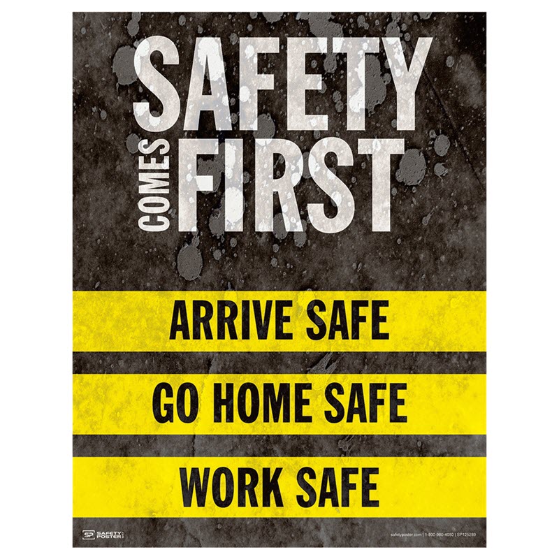Safety posters help build a safety-first mindset with workers