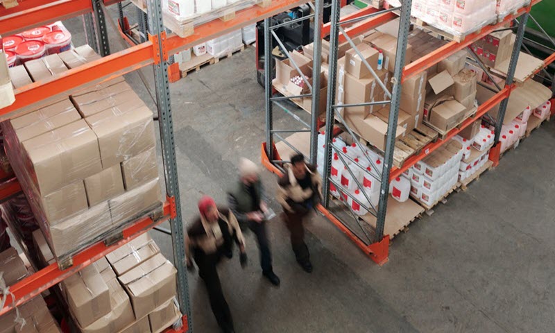 Warehouse workers without PPE safety protection face unnecessary hazards