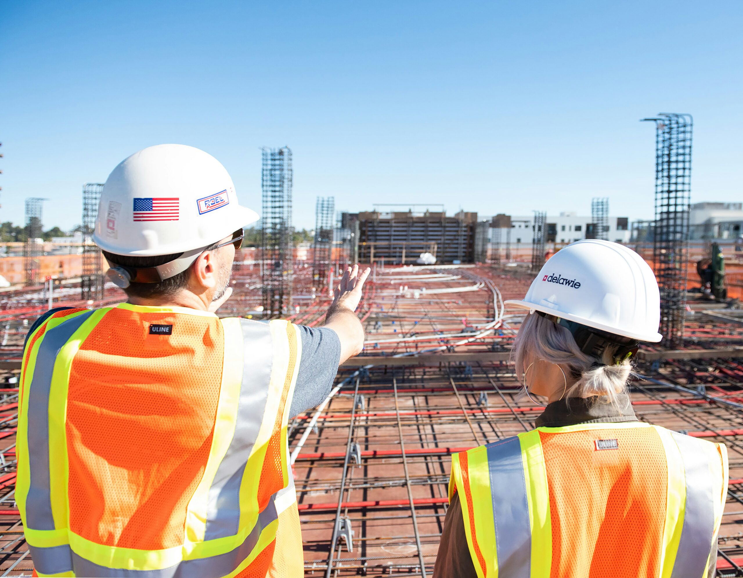 Hard hat and safety equipment representing essential workplace safety tips for industrial workers