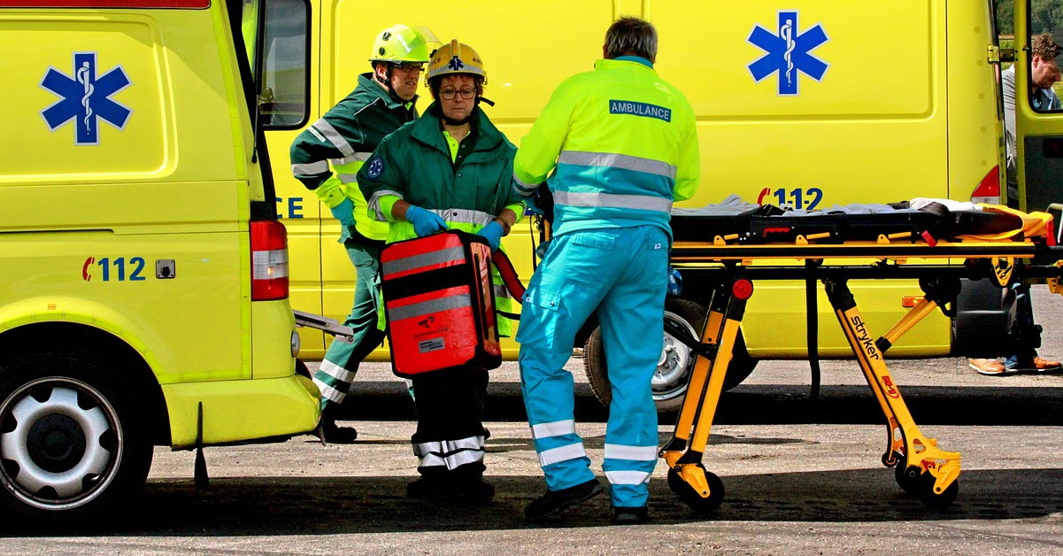 First Responders at a Workplace Injury Incident