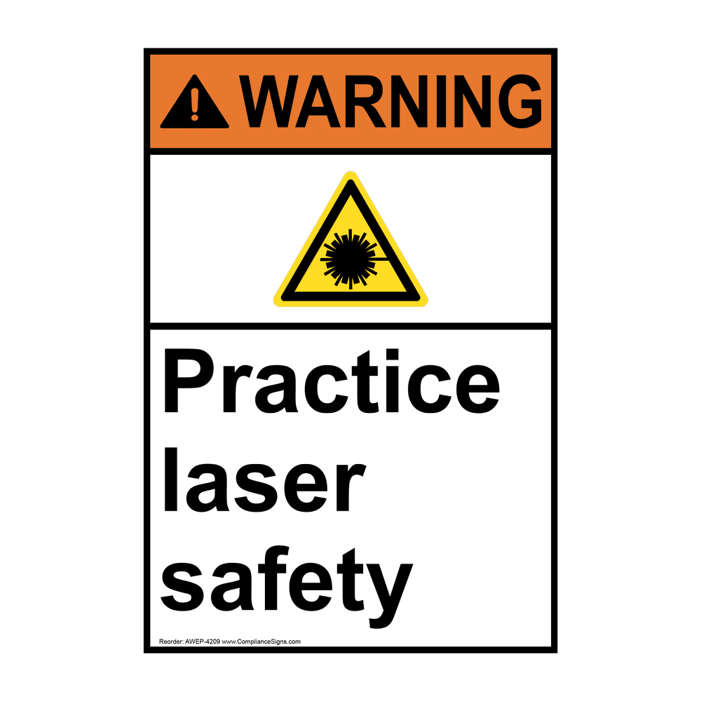 Machine & Process Safety Laser Safety Signs