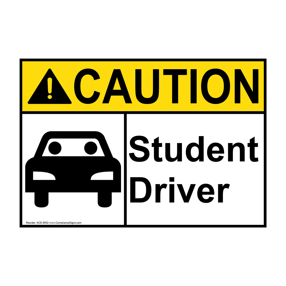 Teen Driver Sign 102