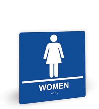 Women Braille Sign