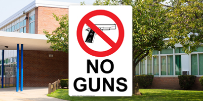 No Guns Sign