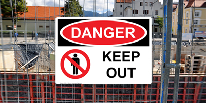 Danger Keep Out Sign