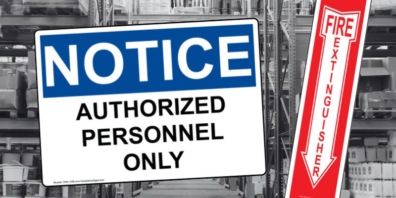 Safety Sign Essentials for OSHA and ANSI Compliance Essential safety signs protect workers and property