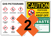 Chemical Safety Signs