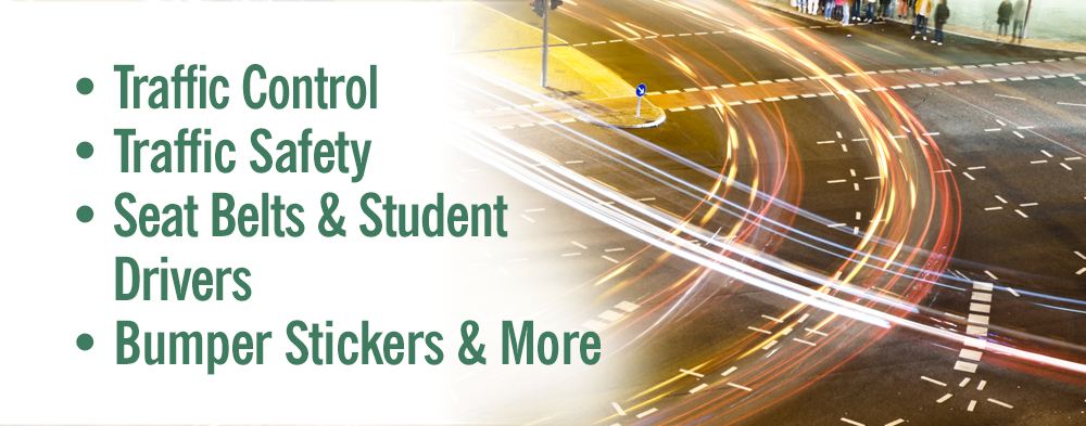 Transportation Safety and Traffic Control Signs & Labels