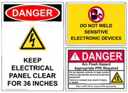 Electrical Safety Signs and Labels