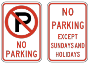 Parking - No Parking