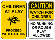 Playground Signs