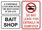 Fishing Signs