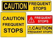 Frequent Stops Signs