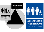 ADA Braille Restroom Signs