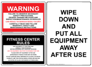 Fitness Signs