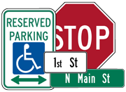 Transportation & Traffic Safety Signs