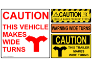 Wide Turns & Tailgating