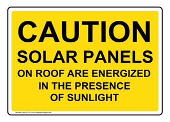 Solar Signs and Labels