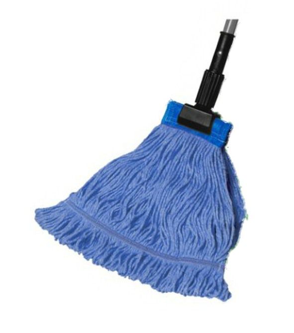 Large Wide Band Premium Color Coded Wet Mop 6 pk