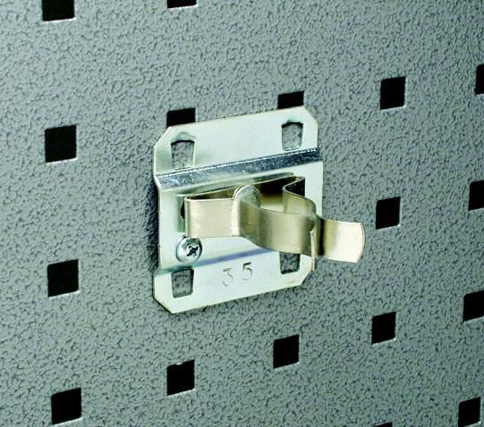 LocHook 3/4 in. - 1-1/4 in. Range Extended Spring Clip 5 pk