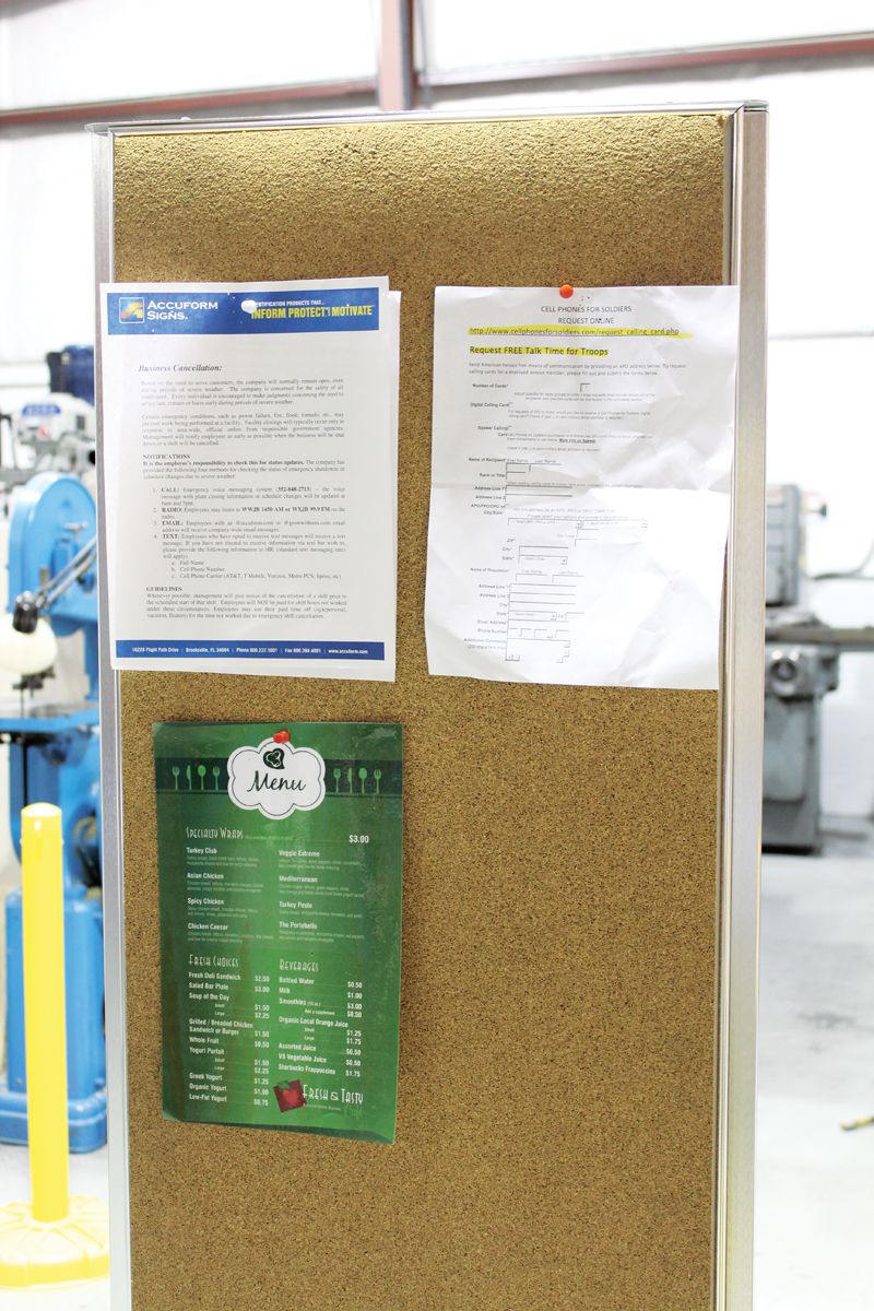 4 Sided Rotating Communication Tower, Cork Board Panels Only