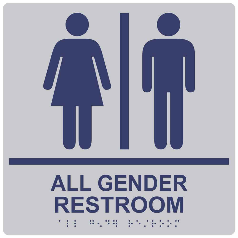 ADA Mothers Room Braille Sign RRE930_MRNBLUonSLVR Wayfinding