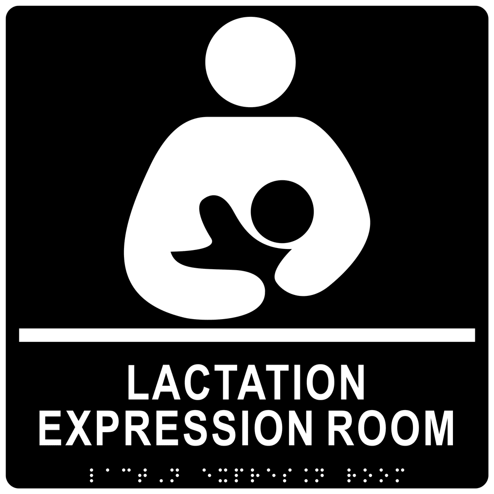 ADA Janitors Closet Braille Sign RRE-960_WHTonBLK Wayfinding