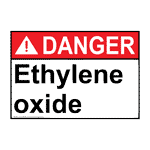 ANSI Ethylene Oxide Sign ADE-38365