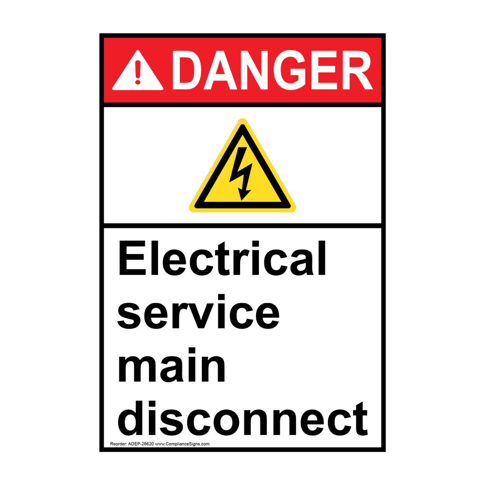 Electrical Disconnect Symbol