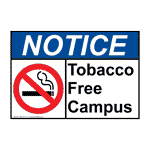 Tobacco Free Signs Safety Signs from ComplianceSigns.com