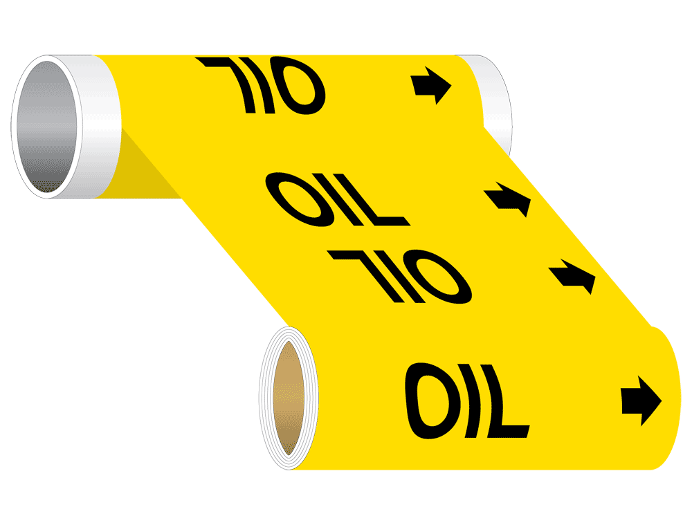 ASME A13.1 Process Pipe Marking Stencil PIPE24010STENCIL