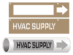ASME-A13.1 HVAC Supply Pipe Marking Stencil PIPE-23690-STENCIL