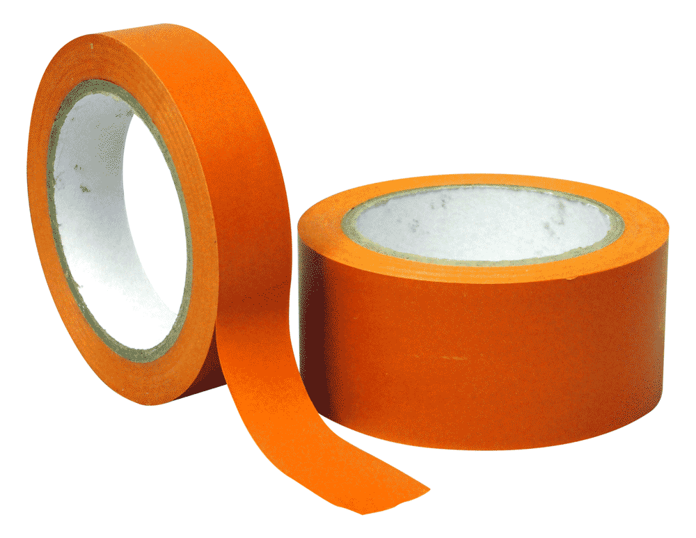 ASME A13.1 Vinyl Safety Tape Tape OrangeSolidcolorroll Safety Tape