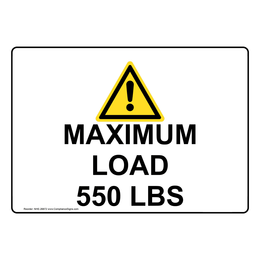 Max loading. Max loading