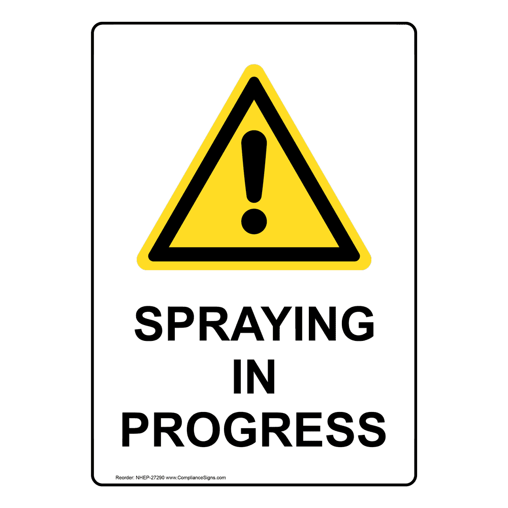Portrait Danger Pest Control Sign With Symbol NHEP-27294