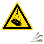 Hoist Symbol Label LABEL-TRIANGLE-47 Worksite