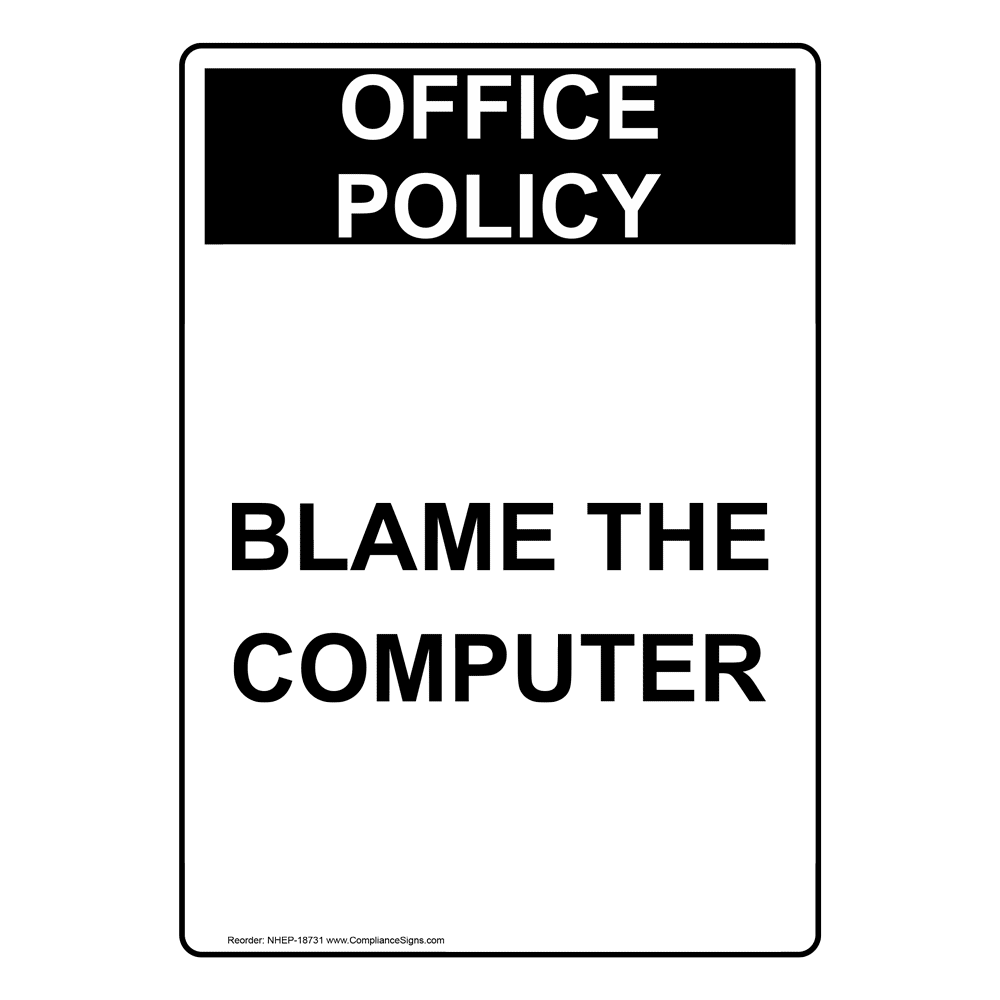 Portrait Calm Down Please Do Not Bother Me Sign NHEP33610