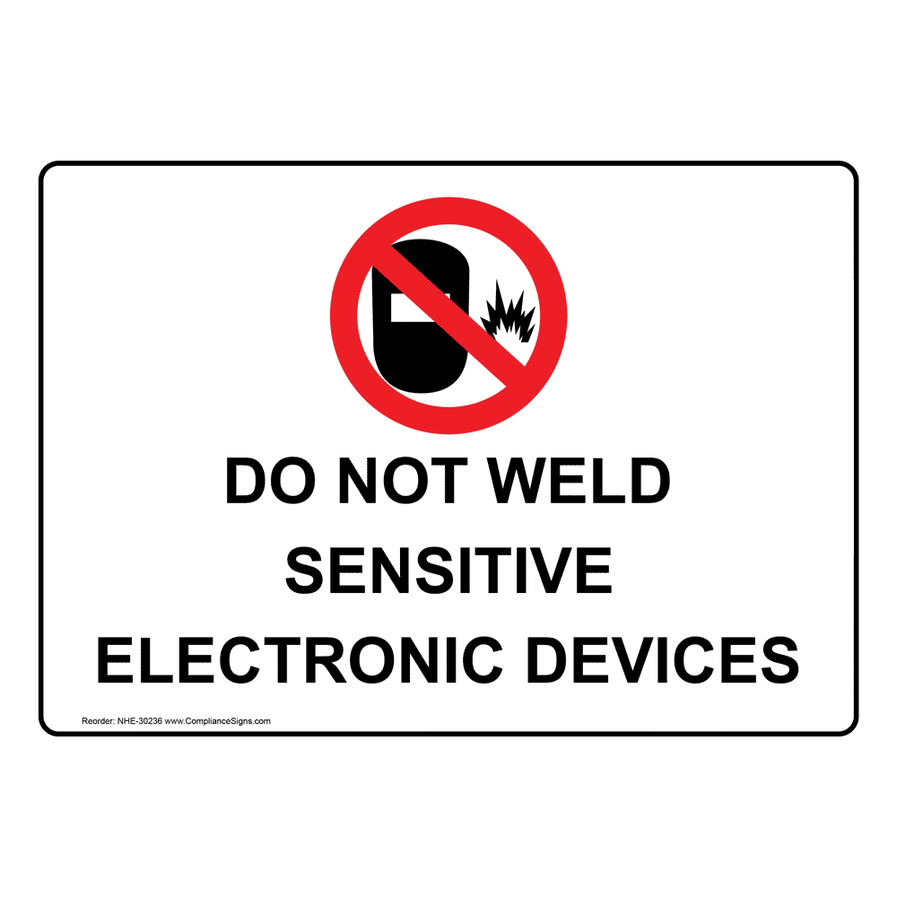 Do Not Weld Symbol