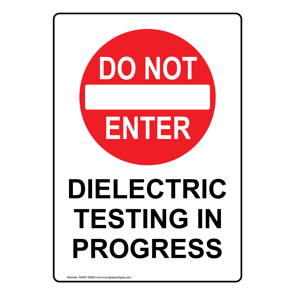 Portrait Electrical Device Produces Ignition Source Sign NHEP30164