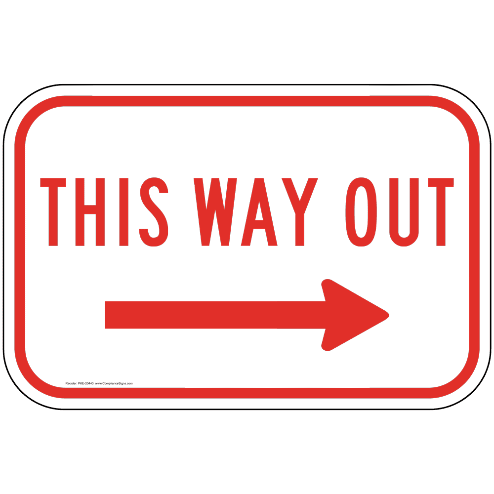 Exit message