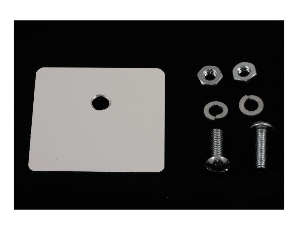Square Fence Sign-Mounting Kit Fence-Sign-Mount