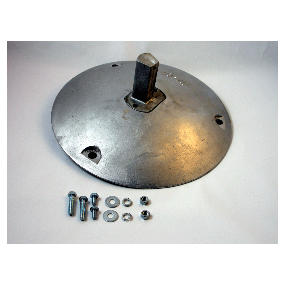 Aluminum Sign Post Base PostBaseAL